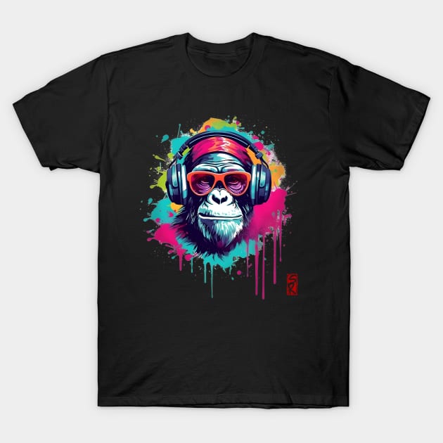 Monkey T-Shirt by siriusreno